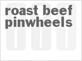 recipe for roast beef pinwheels