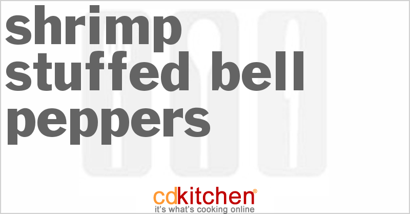 Shrimp-Stuffed Bell Peppers - CDKitchen.com