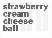 recipe for strawberry cream cheese ball