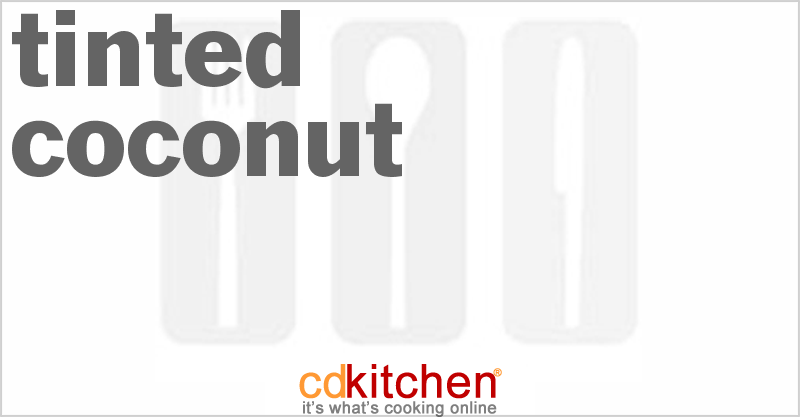 Tinted Coconut - CDKitchen.com