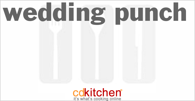 Wedding Punch - CDKitchen.com