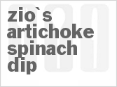 recipe for copycat zio's artichoke spinach dip