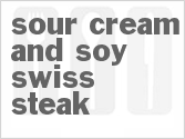 Sour Cream And Soy Swiss Steak