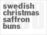 Swedish Christmas Saffron Buns
