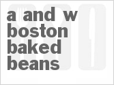recipe for a and w boston baked beans