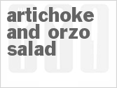 recipe for artichoke and orzo salad