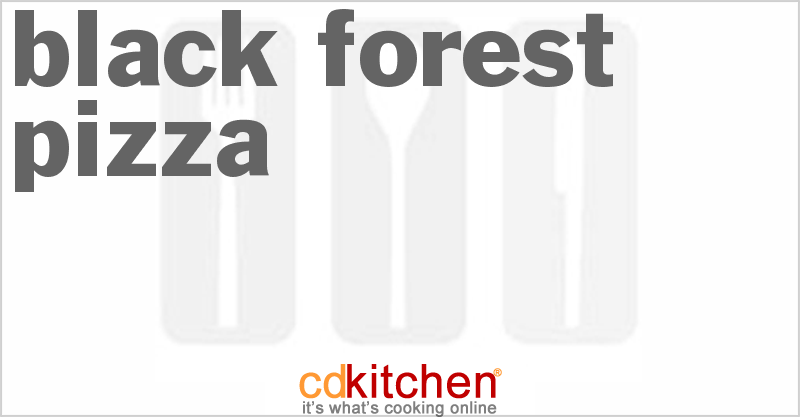 Black Forest Pizza - CDKitchen.com
