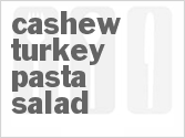 recipe for cashew turkey pasta salad