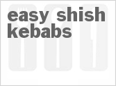 recipe for easy shish-kebabs