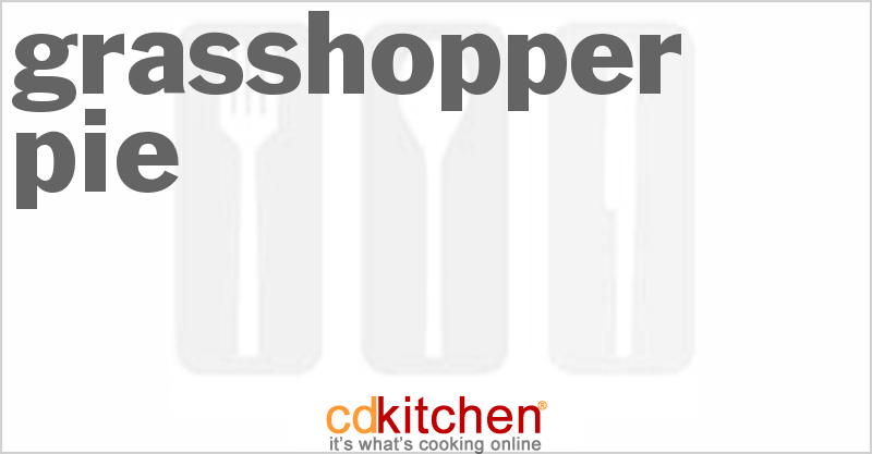 Grasshopper Pie - CDKitchen.com