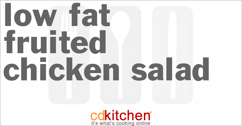 Low-Fat Fruited Chicken Salad - CDKitchen.com