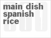 recipe for main dish spanish rice