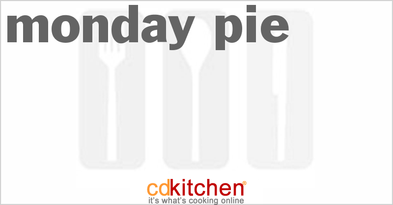 Monday Pie - CDKitchen.com