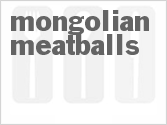 recipe for mongolian meatballs