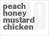 recipe for peach honey mustard chicken