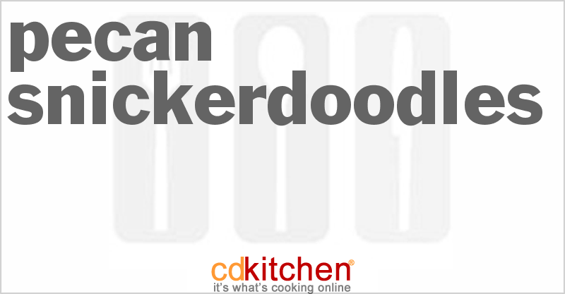 Pecan Snickerdoodles - CDKitchen.com