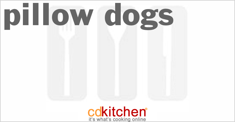 Pillow Dogs - CDKitchen.com