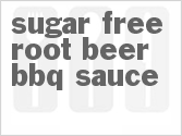recipe for sugar-free root beer bbq sauce