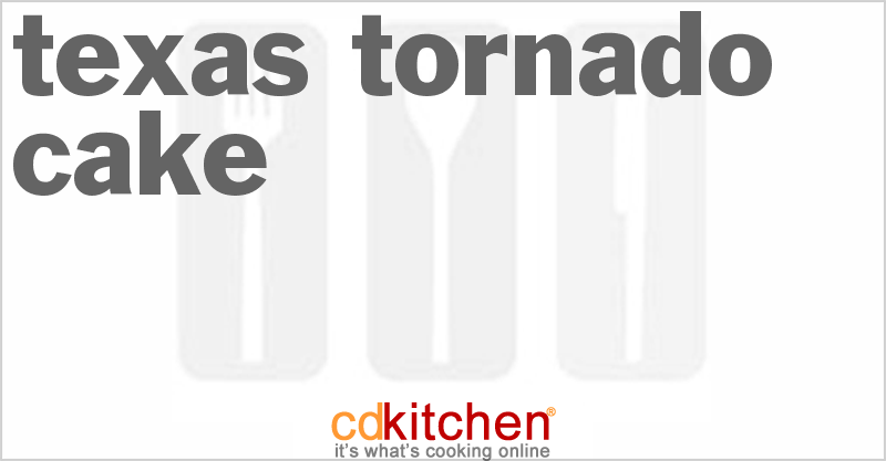 Texas Tornado Cake - CDKitchen.com