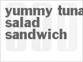 recipe for yummy tuna salad sandwich