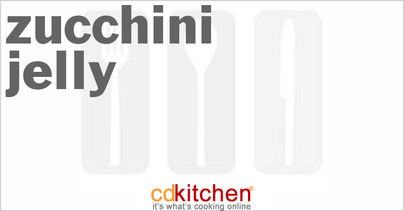 Zucchini Jelly - CDKitchen.com