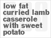 Low-Fat Curried Lamb Casserole With Sweet Potato