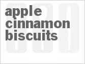recipe for apple-cinnamon biscuits