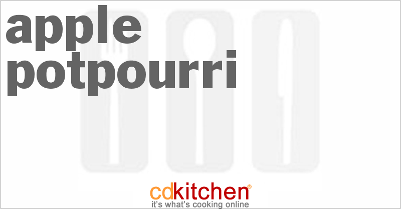 Apple Potpourri - CDKitchen.com