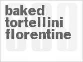 recipe for baked tortellini florentine