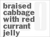 recipe for braised cabbage with red currant jelly