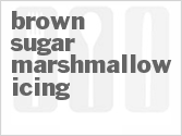 recipe for brown sugar marshmallow icing