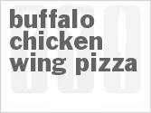 recipe for buffalo chicken wing pizza