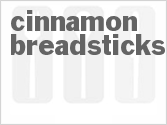 recipe for cinnamon breadsticks