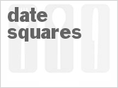 recipe for date squares