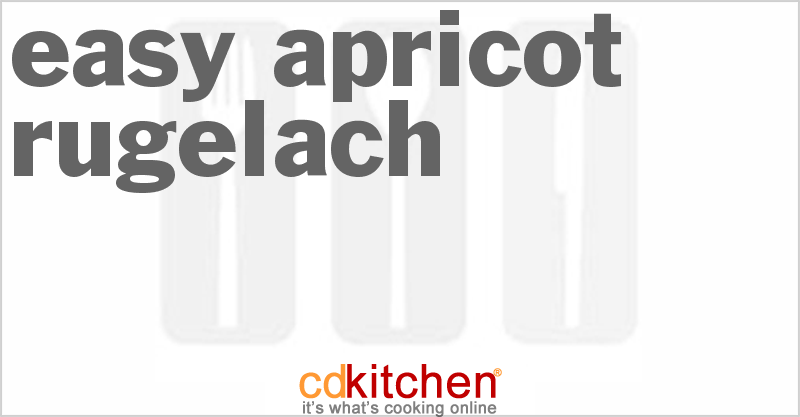Easy Apricot Rugelach - CDKitchen.com