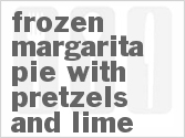 recipe for frozen margarita pie with pretzel crust