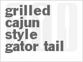 recipe for grilled cajun style gator tail