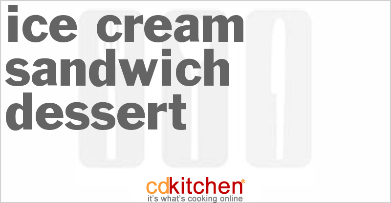 Ice Cream Sandwich Dessert - CDKitchen.com