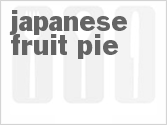 recipe for japanese fruit pie