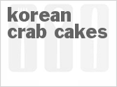 recipe for korean crab cakes