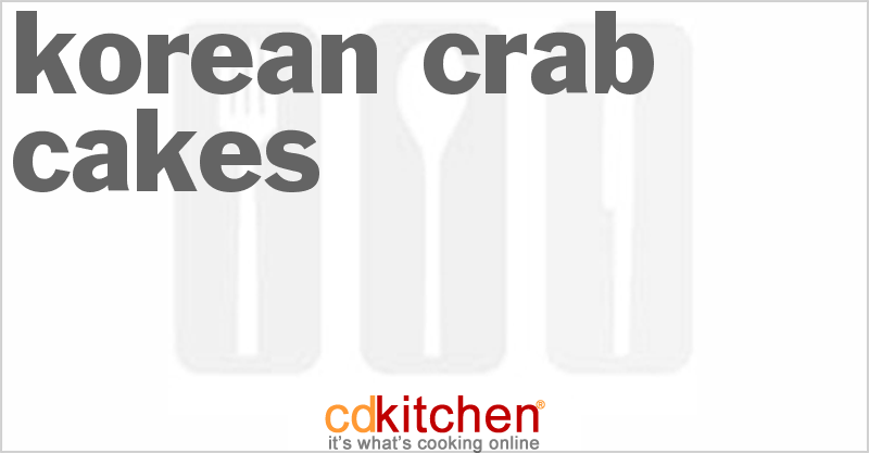 Korean Crab Cakes - CDKitchen.com