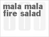 recipe for mala mala fire salad