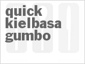 recipe for quick kielbasa gumbo