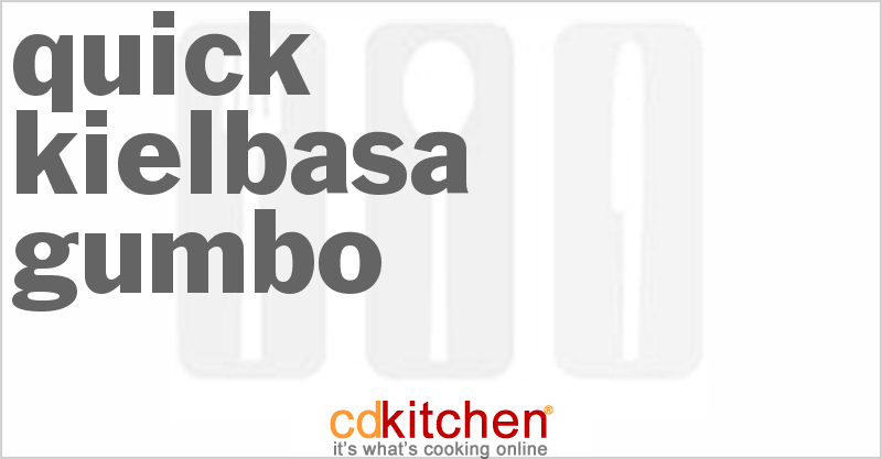 Quick Kielbasa Gumbo - CDKitchen.com
