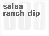 recipe for salsa ranch dip