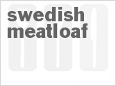 recipe for swedish meatloaf