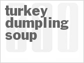 recipe for turkey dumpling soup