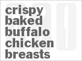 Crispy Baked Buffalo Chicken Breasts