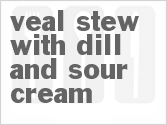 Veal Stew With Dill And Sour Cream