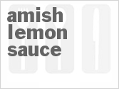 recipe for amish lemon sauce